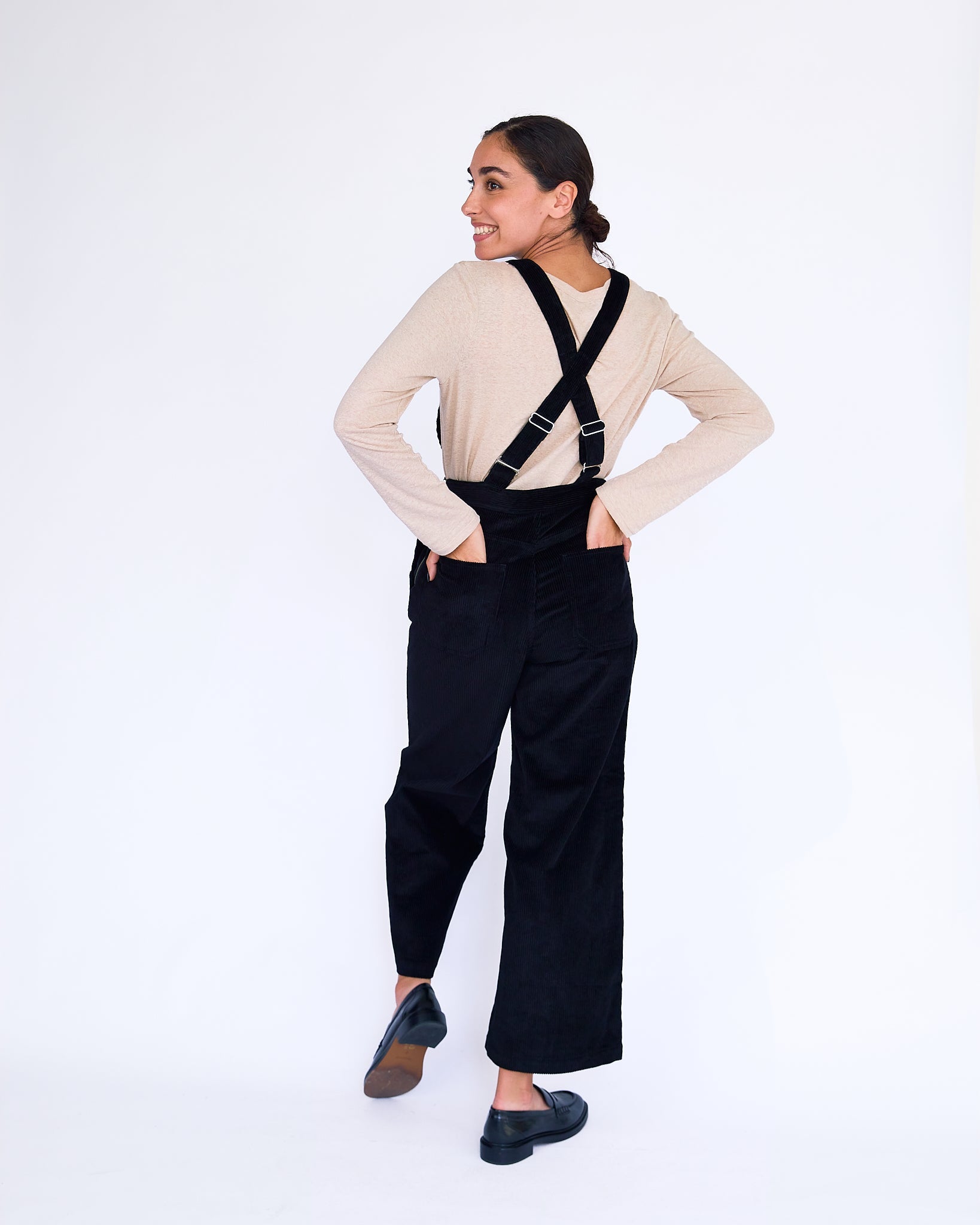 The Alex Overalls - Black - XS | DEVAN GREGORI