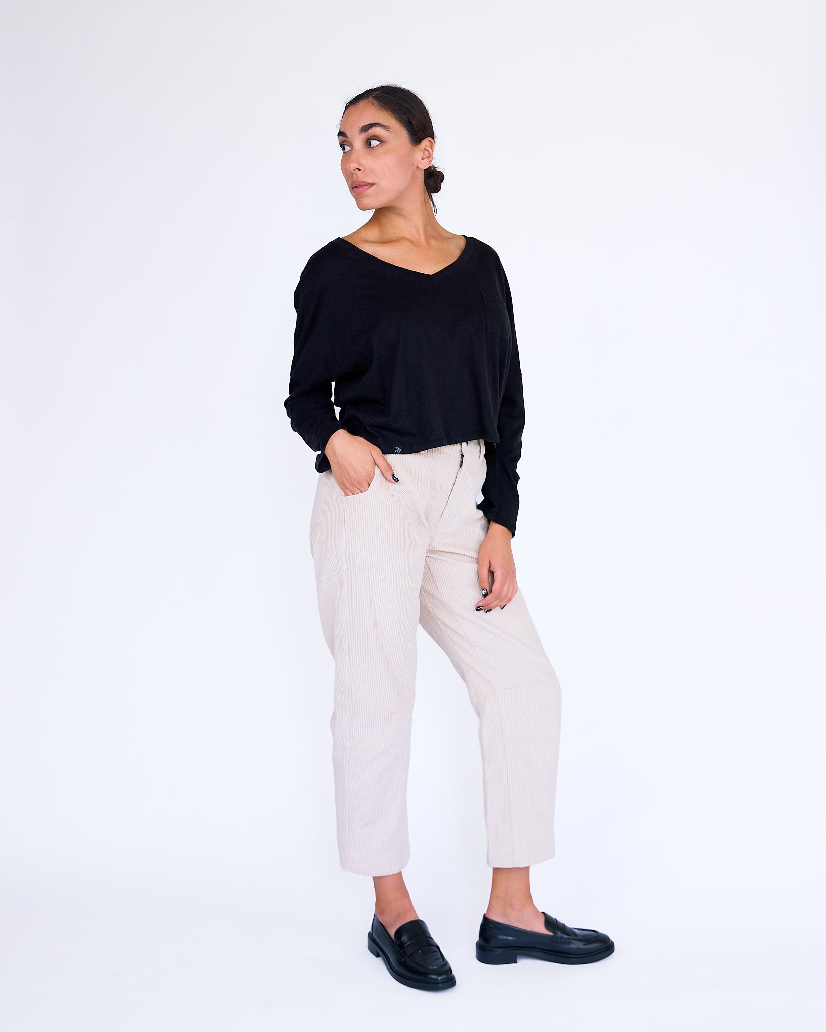 The Amelia Pant - Elephant - XS | DEVAN GREGORI