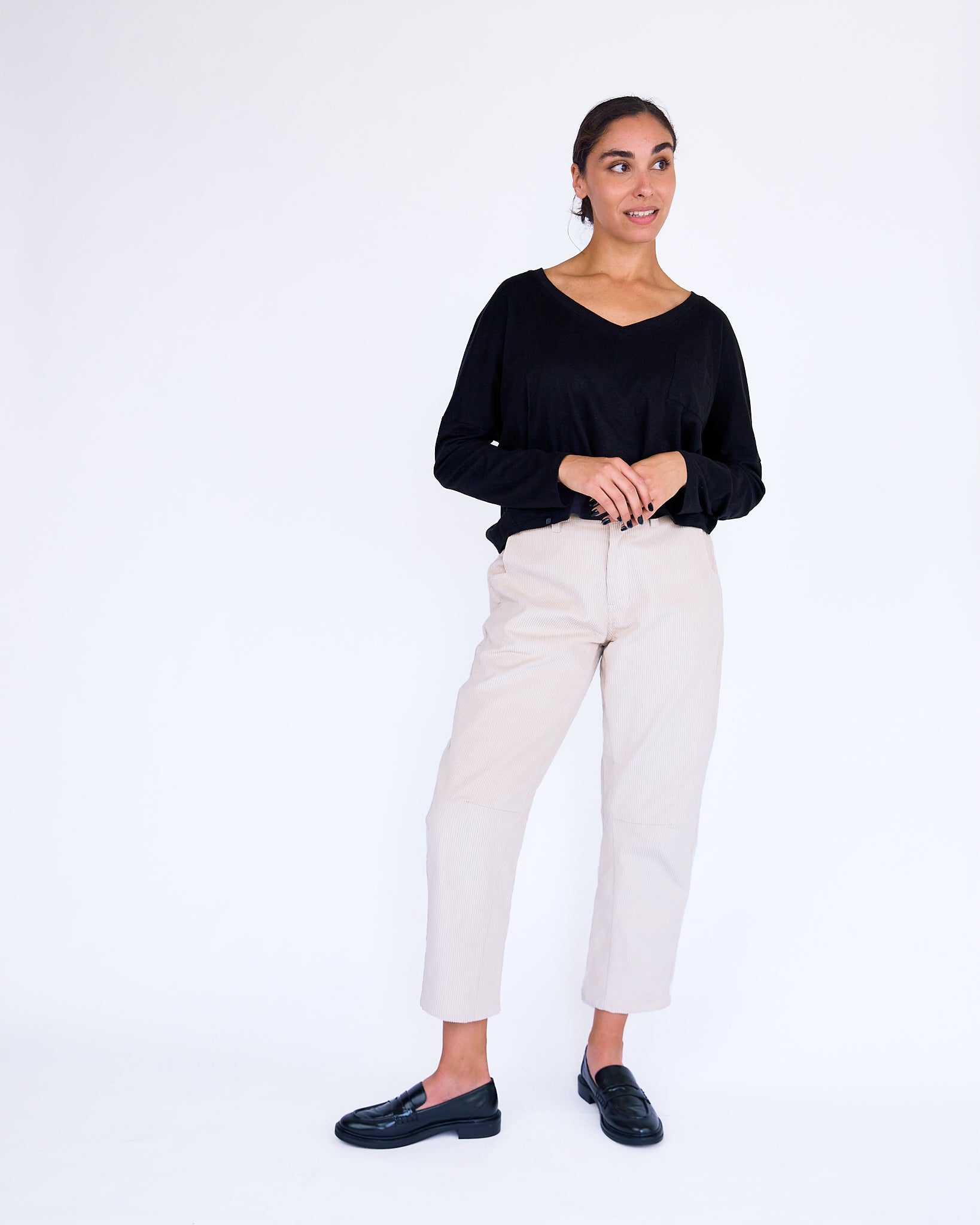 The Amelia Pant - Elephant - XS | DEVAN GREGORI