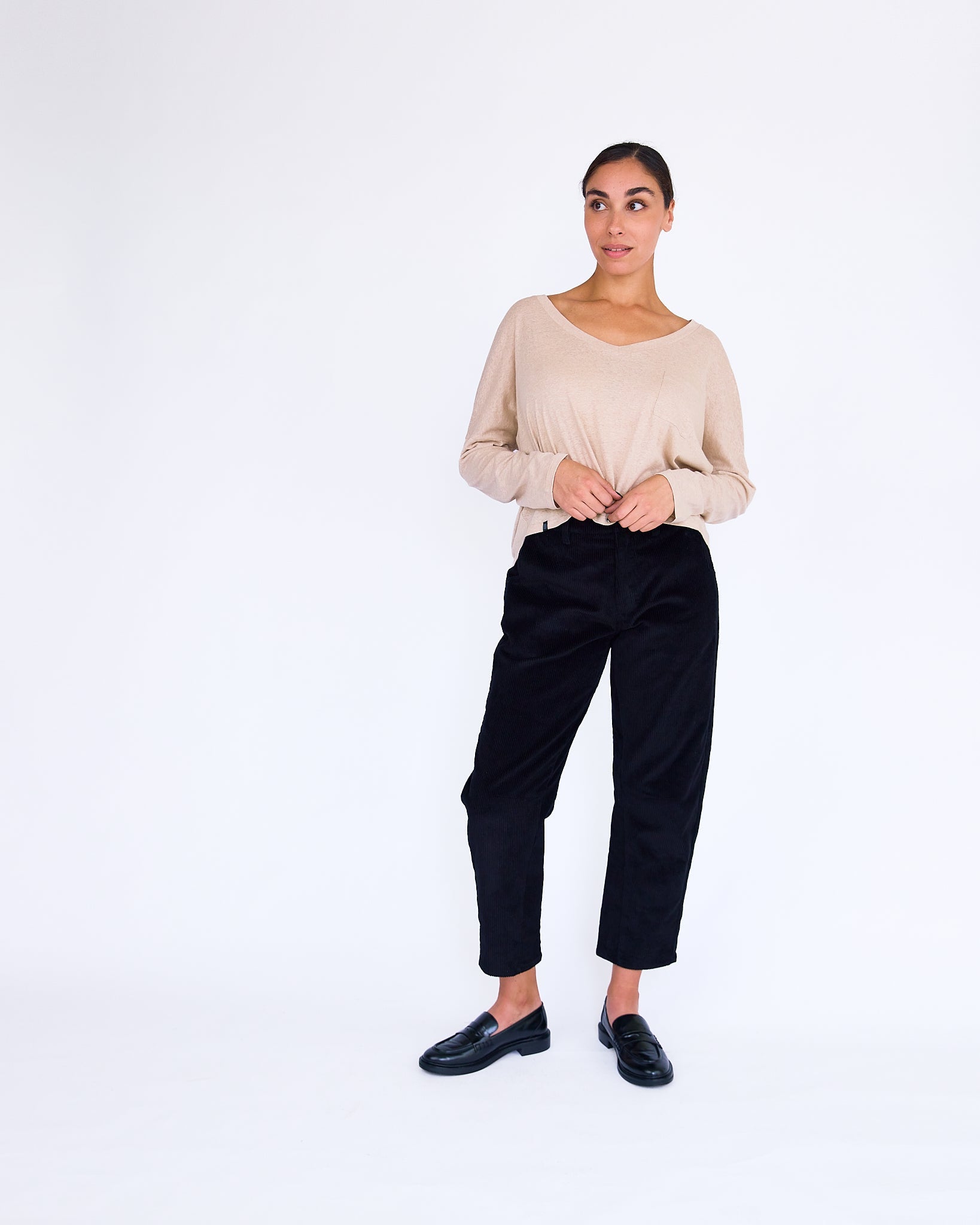 The Amelia Pant - Olive - XS | DEVAN GREGORI
