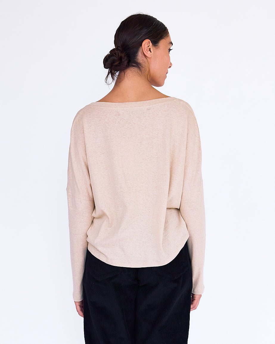 The Moni T-Shirt - Latte - XS | DEVAN GREGORI