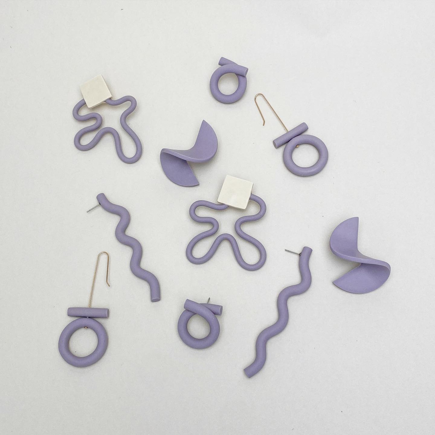 Loop Necklace - Lavender - | Little Pieces Jewelry