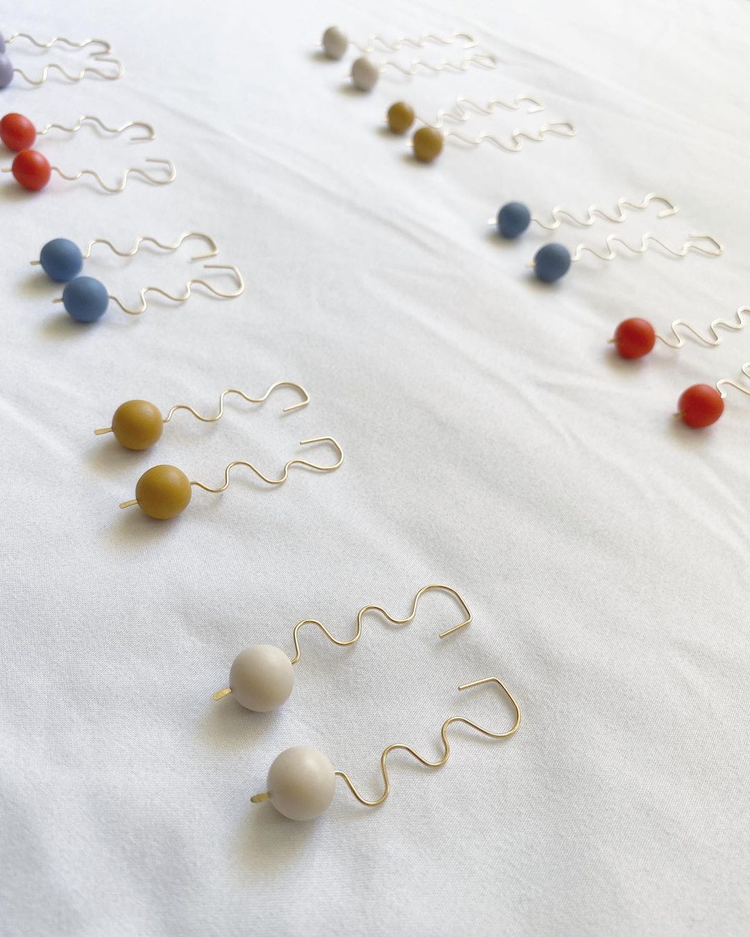New Wave Earrings - Black - | Little Pieces Jewelry