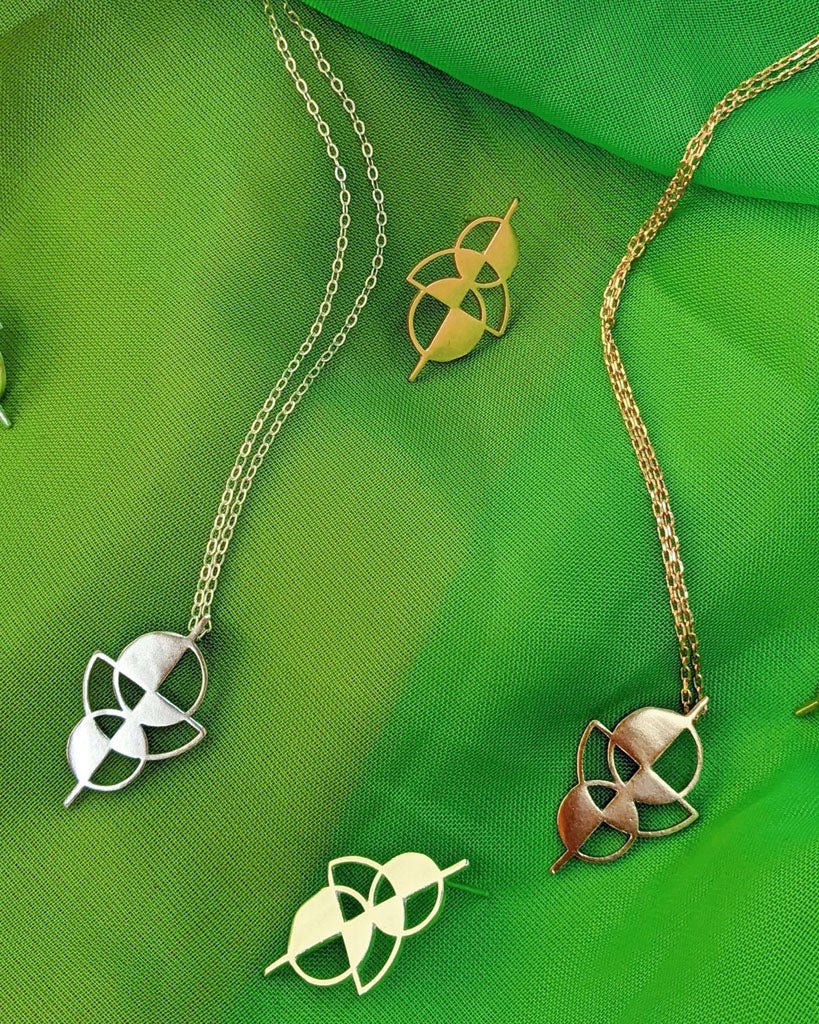 The Artemis Necklace - Bronze - | Take Shape Studio