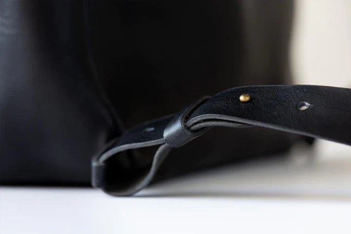 The Folded Backpack - Black - | Harper the Label