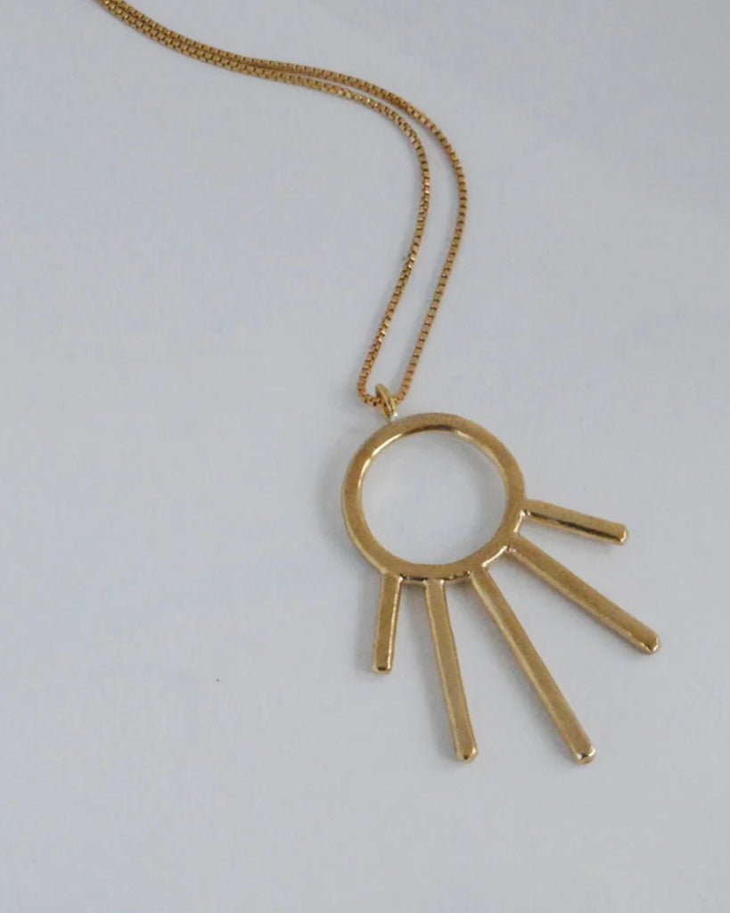 The Halo Necklace - Bronze - | Take Shape Studio