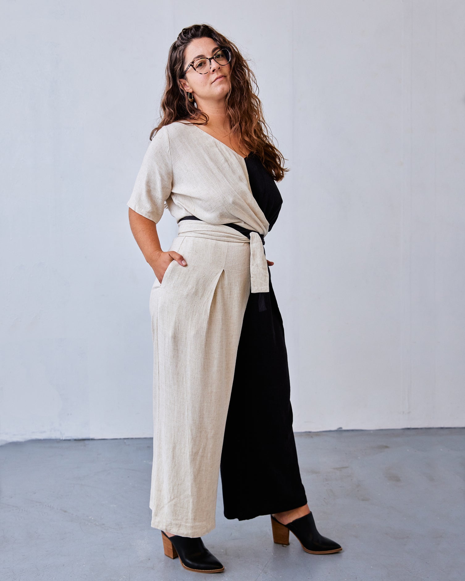 The Isabel Split Jumpsuit - Large - | DEVAN GREGORI