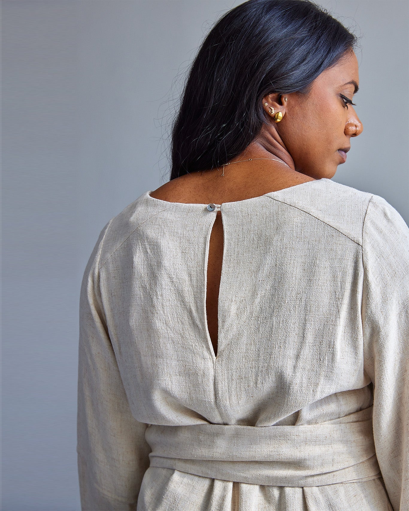The Jill Jumpsuit - Natural - Extra Small - | DEVAN GREGORI