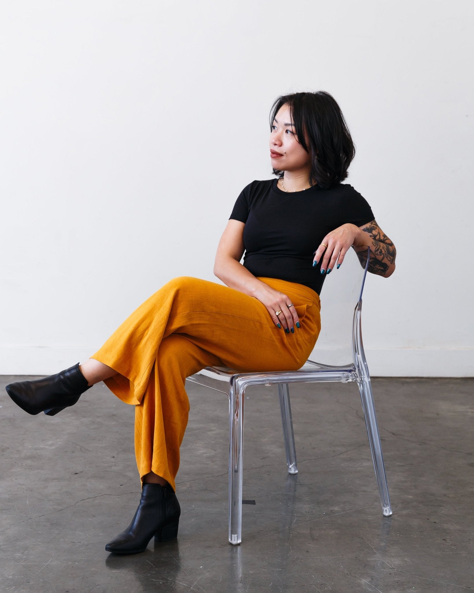 The Julia Tuxedo Pant - Extra Small - | DEVAN GREGORI