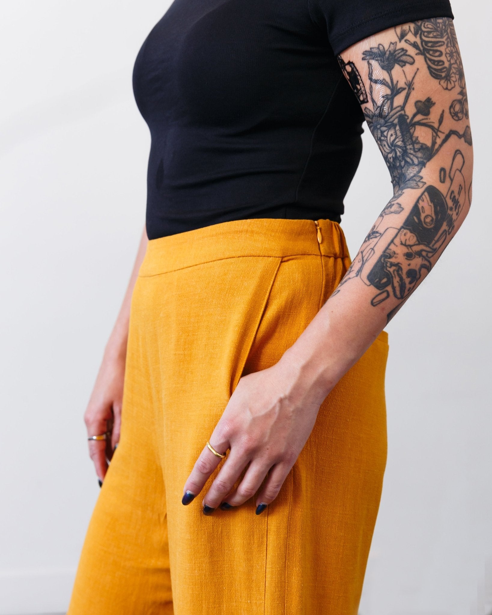 The Julia Tuxedo Pant - Extra Small - | DEVAN GREGORI