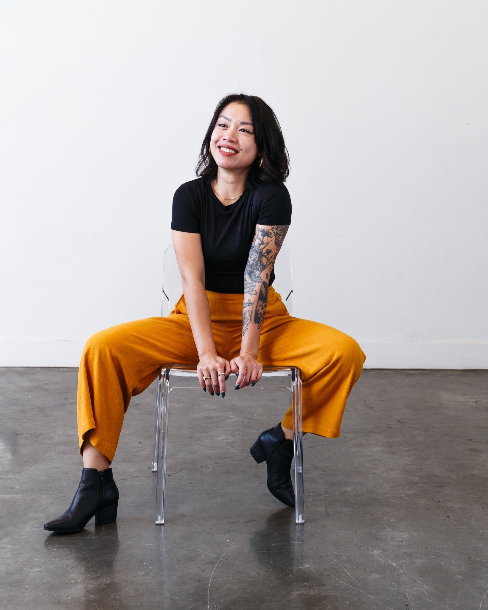 The Julia Tuxedo Pant - Extra Small - | DEVAN GREGORI