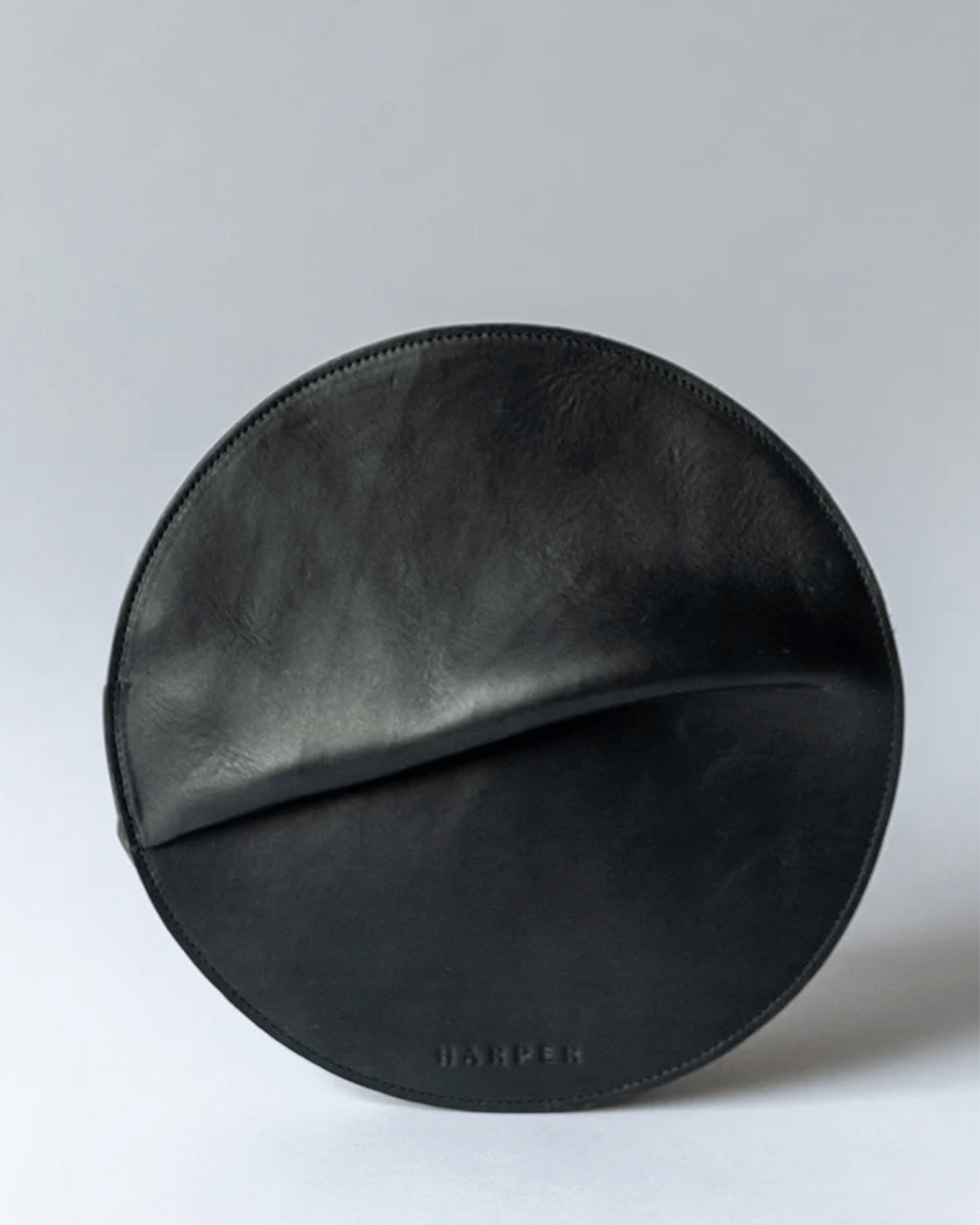 The Pleated Clutch - Black - | Harper the Label