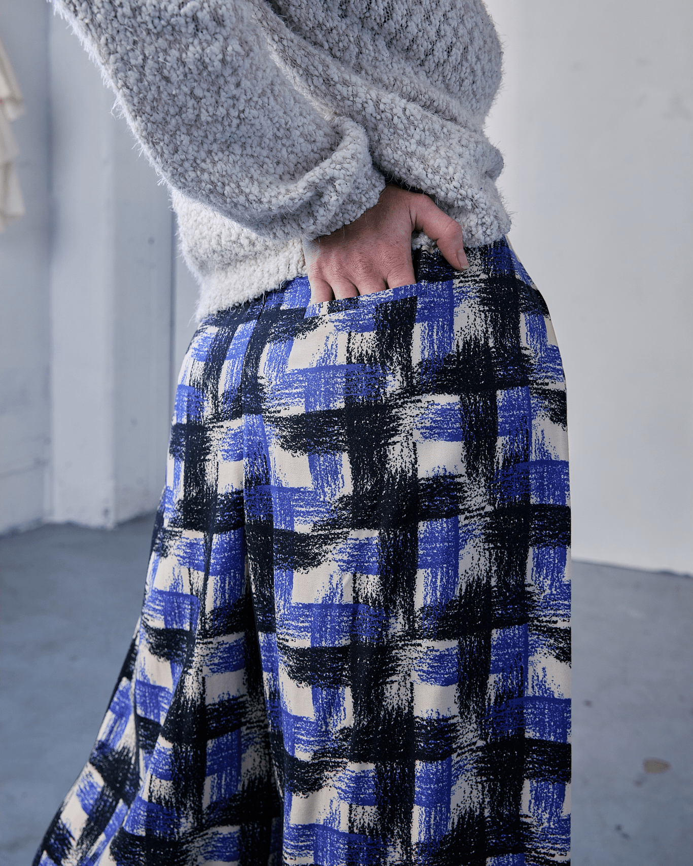 The Printed Sasha Pant - Extra Small - | DEVAN GREGORI