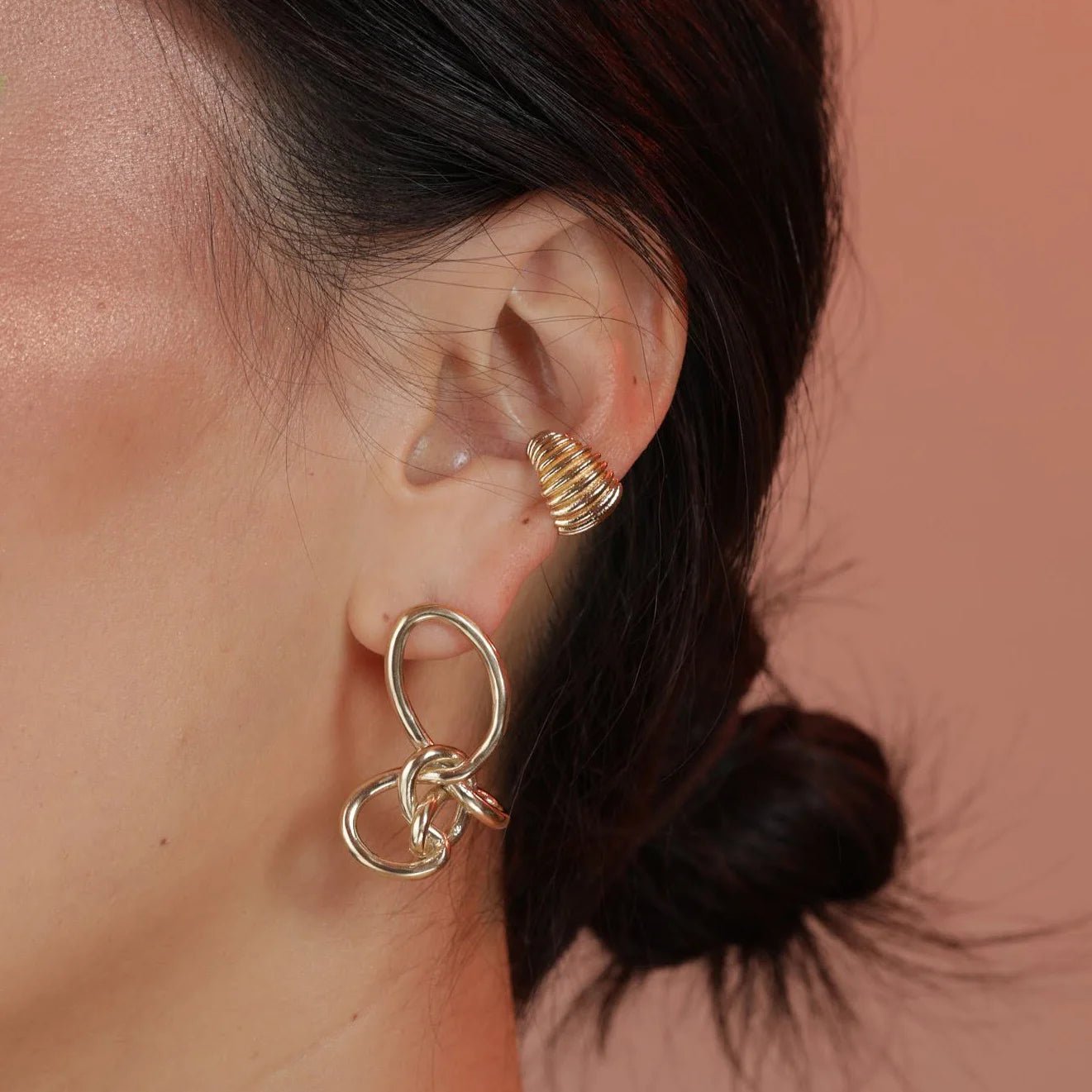 The Radiance Ear Cuff - Bronze - | Take Shape Studio