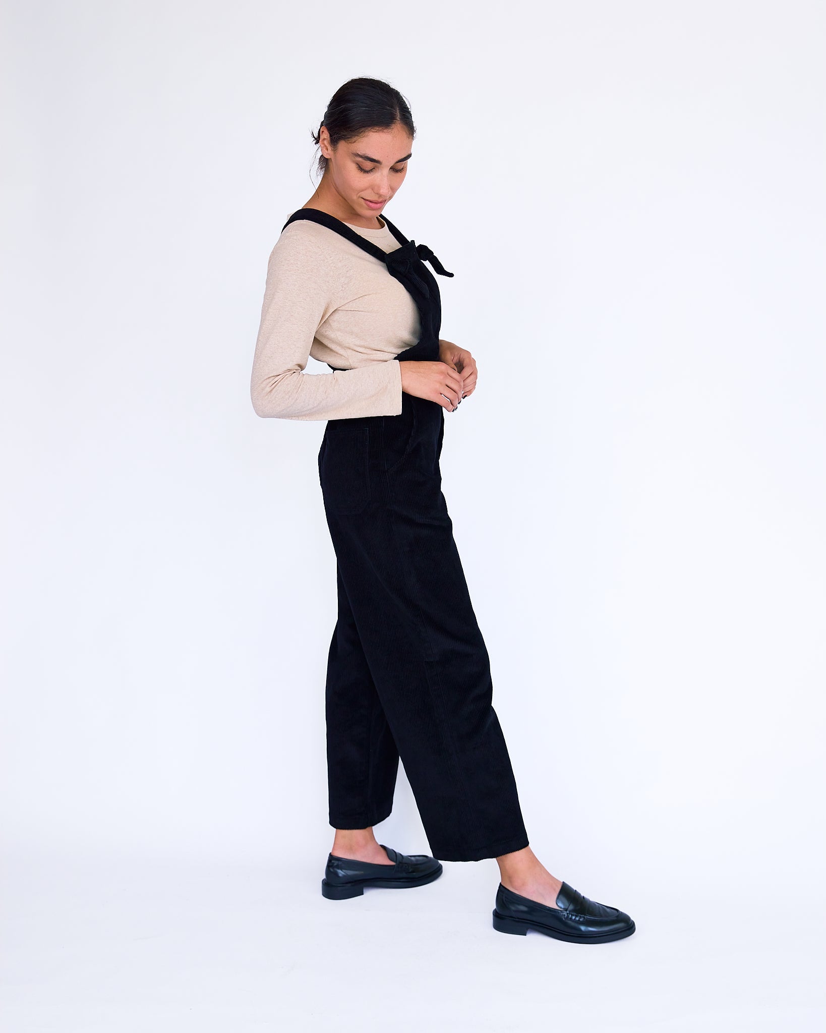 The Alex Overalls - Black - XS | DEVAN GREGORI