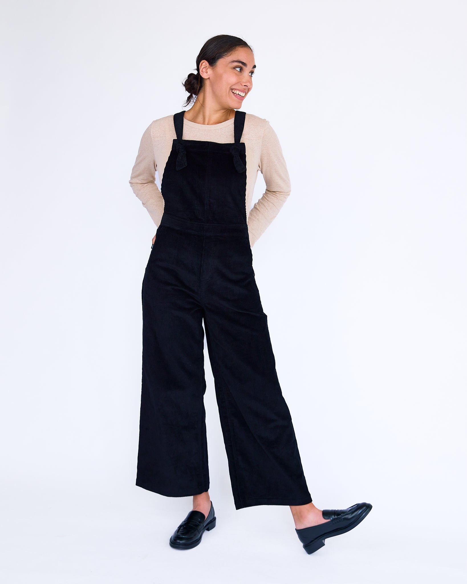 The Alex Overalls - Black - XS | DEVAN GREGORI