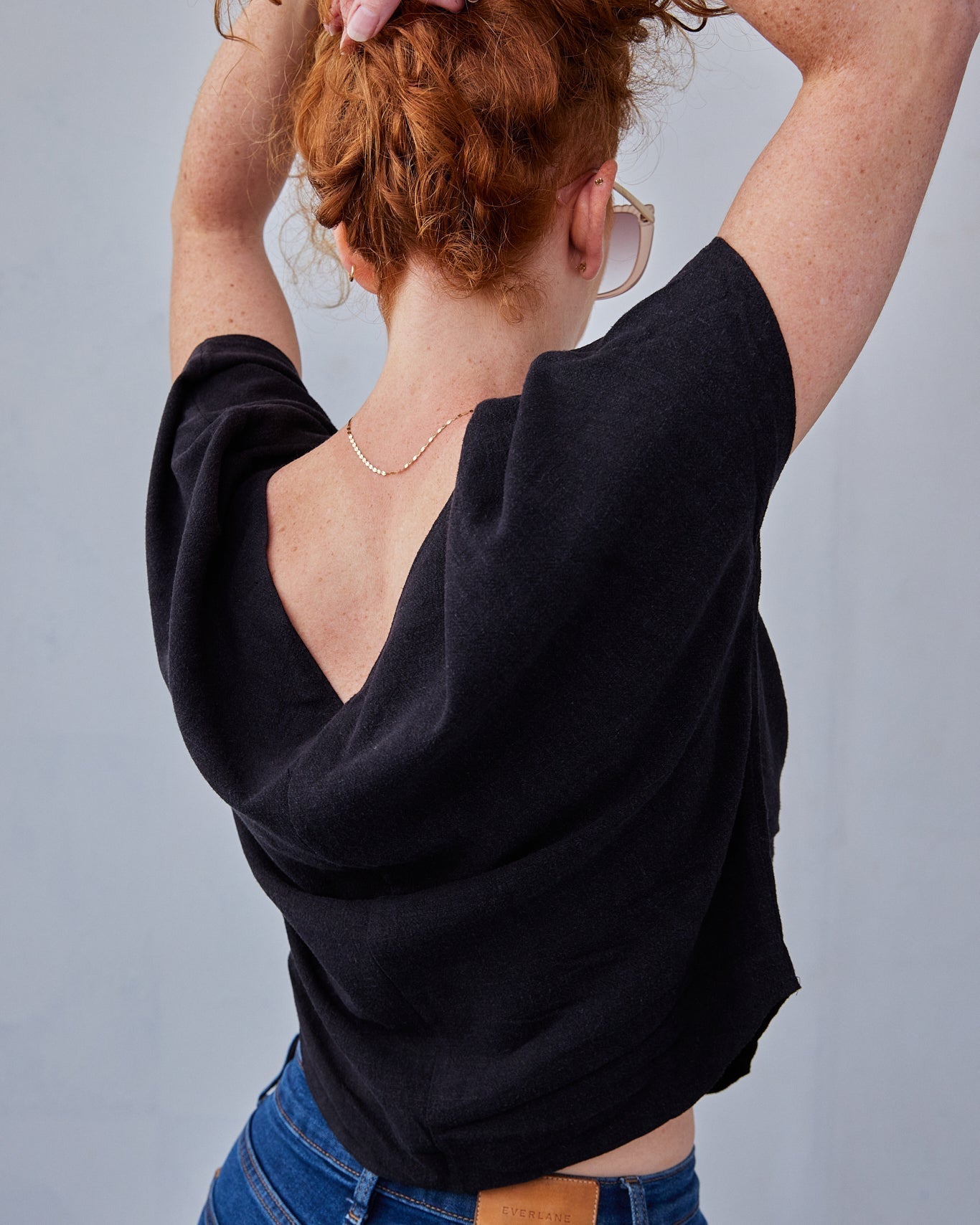 The Chloe Top - Black - Extra Small | DEVAN GREGORI