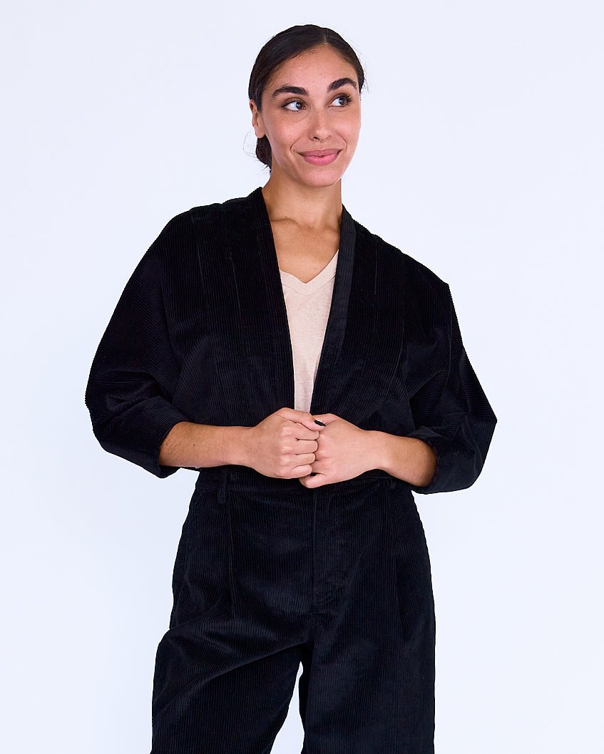 The Keiko Jacket - Black - XS | DEVAN GREGORI