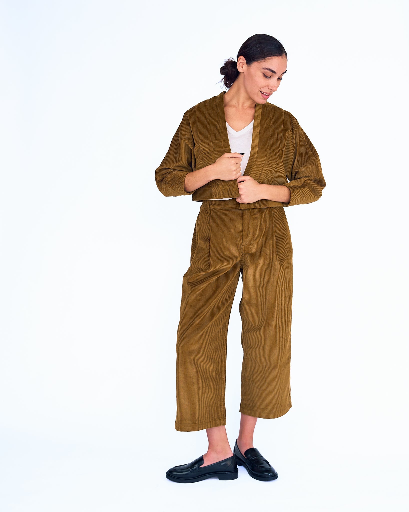 The Libby Pant - Olive - XS | DEVAN GREGORI