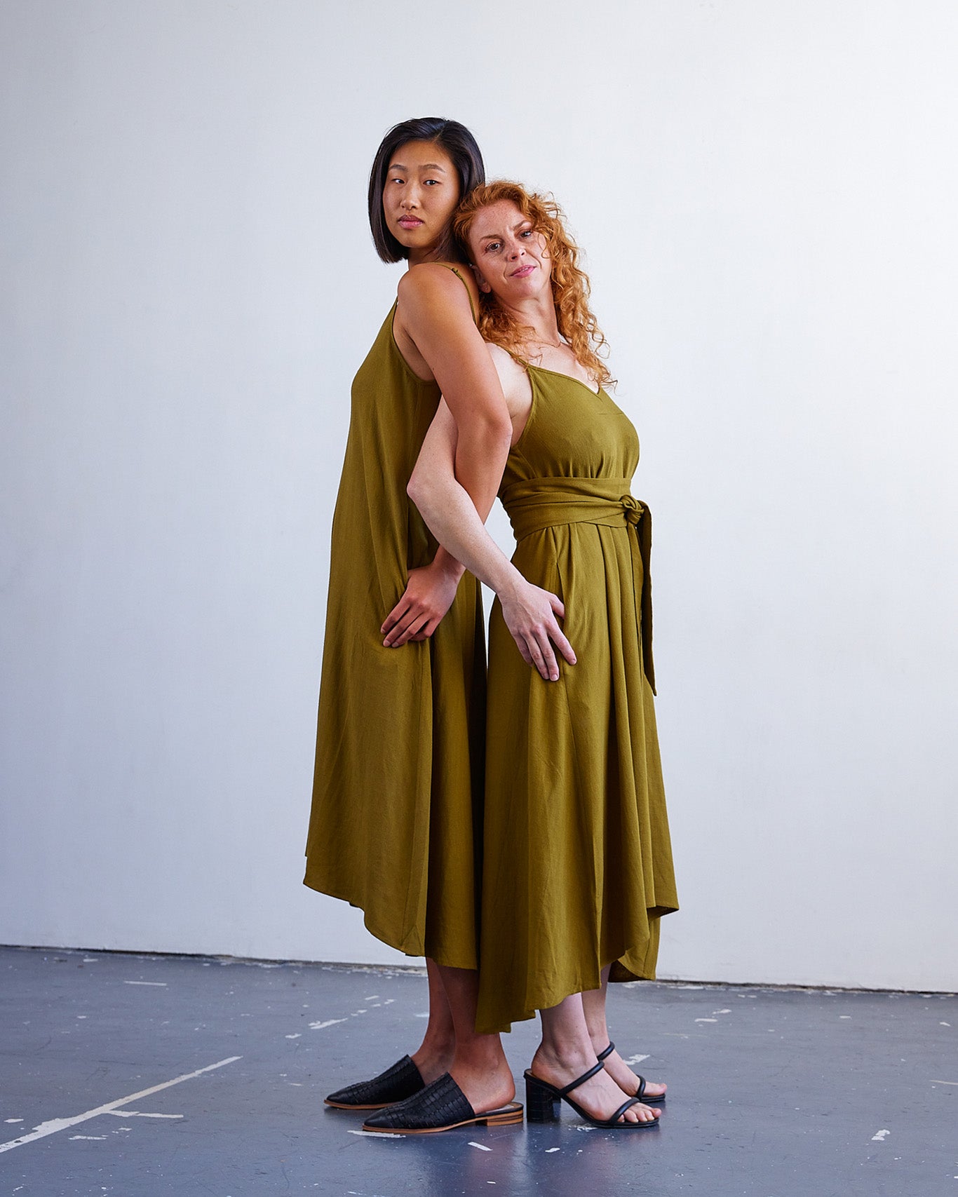 The Maeve Dress - Avocado - Extra Small | DEVAN GREGORI