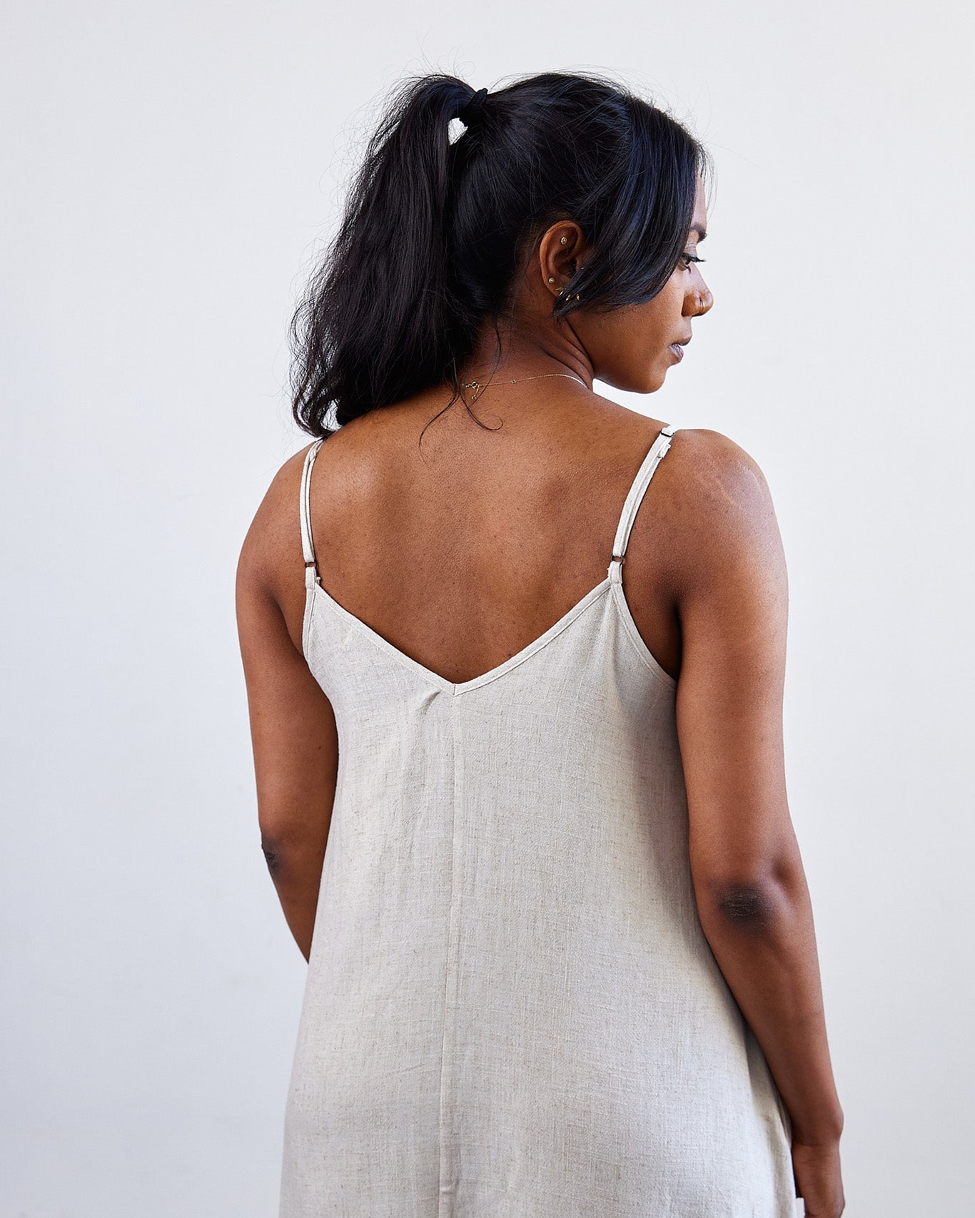 The Maeve Dress - Natural - Extra Small | DEVAN GREGORI