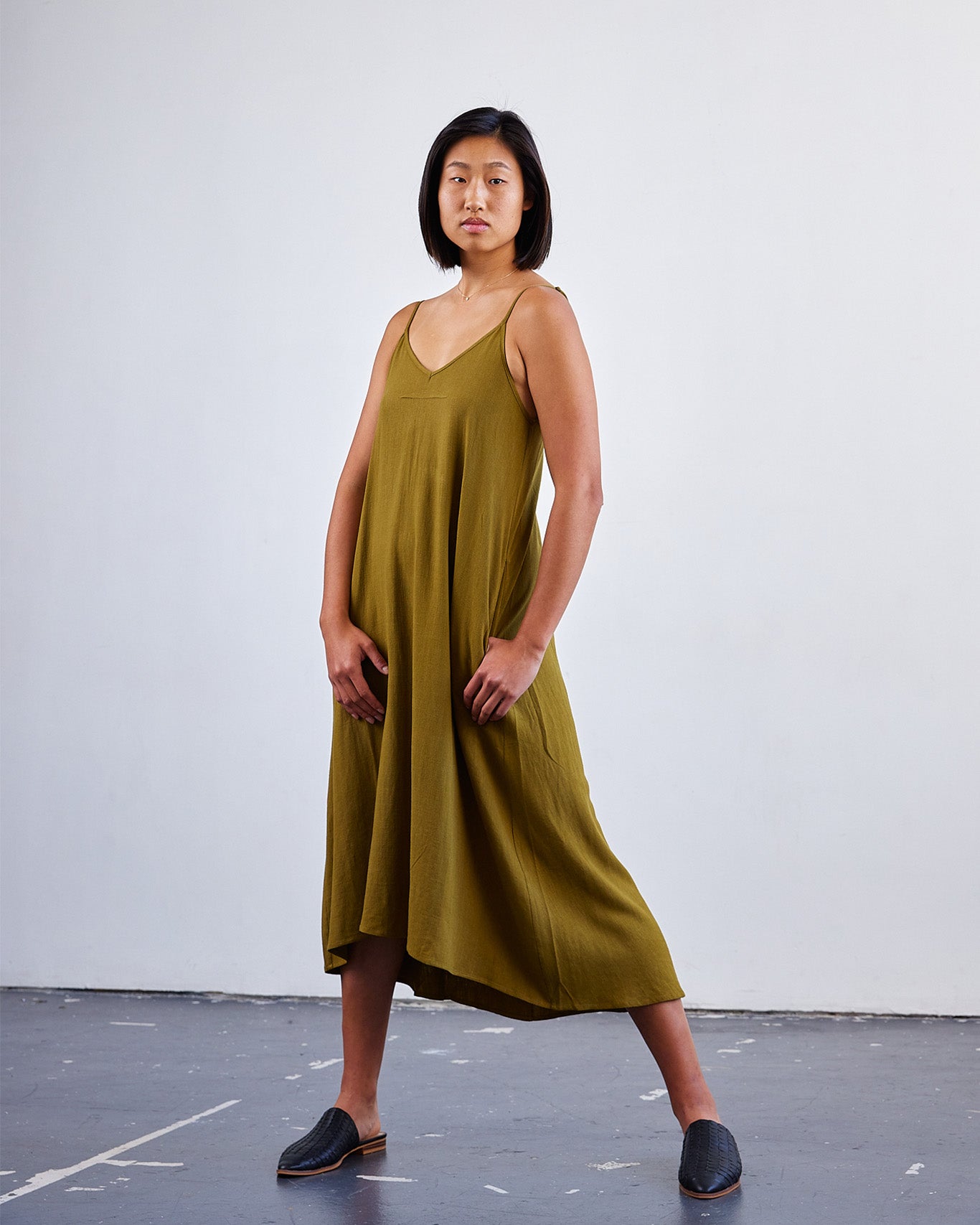 The Maeve Dress - Natural - Extra Small | DEVAN GREGORI