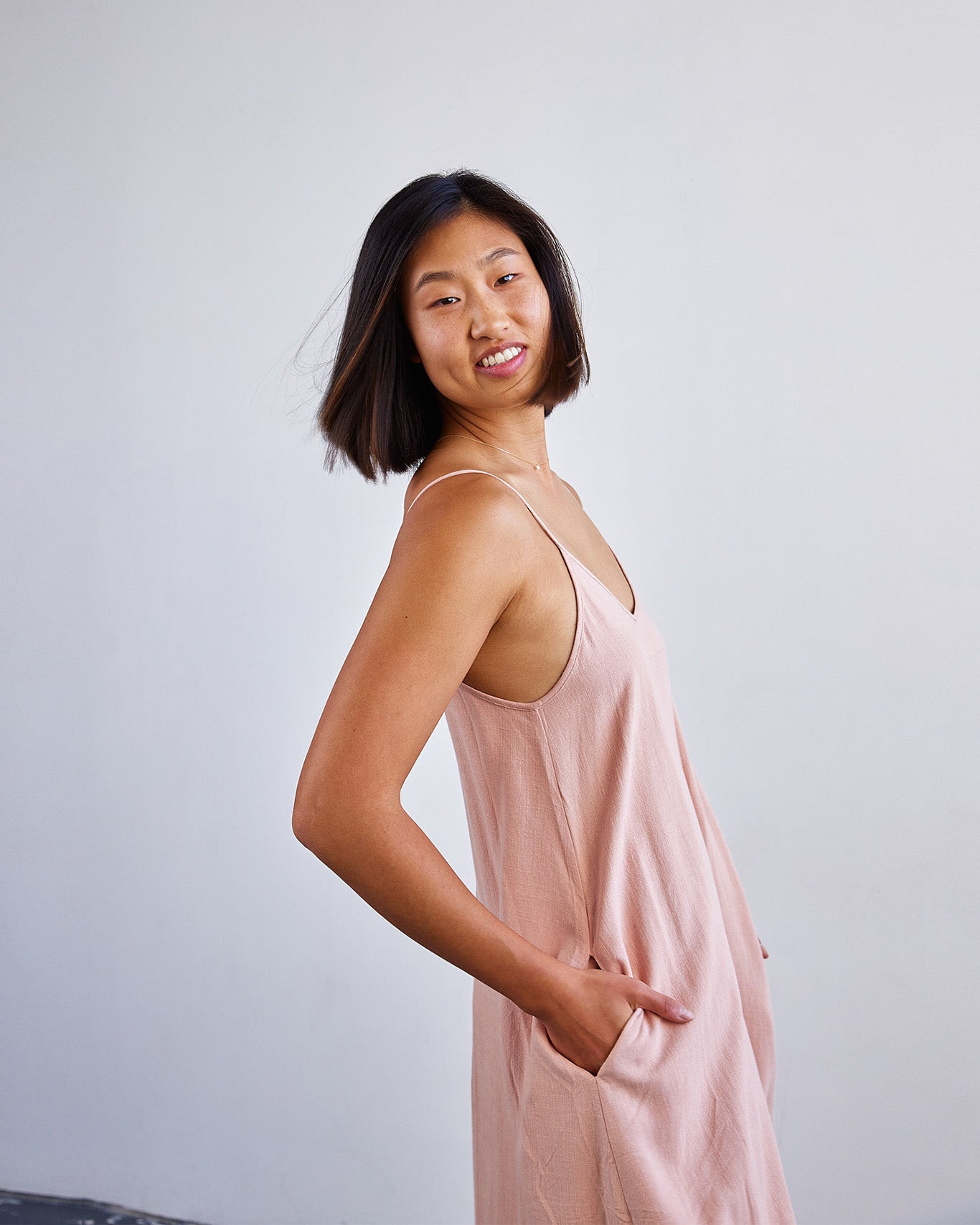 The Maeve Dress - Pink Salt - Extra Small | DEVAN GREGORI