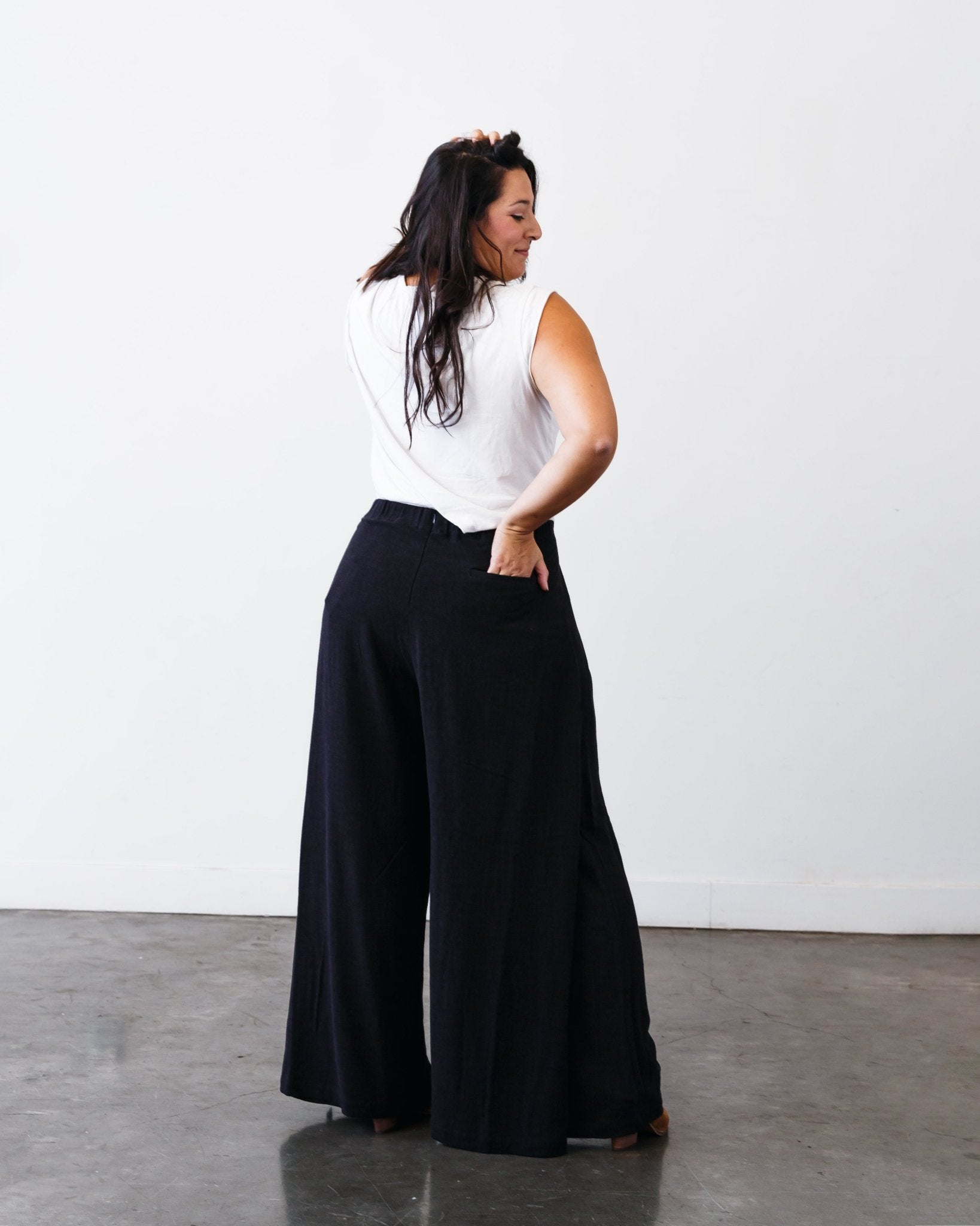 The Sarah Pant - Black - Extra Small | DEVAN GREGORI