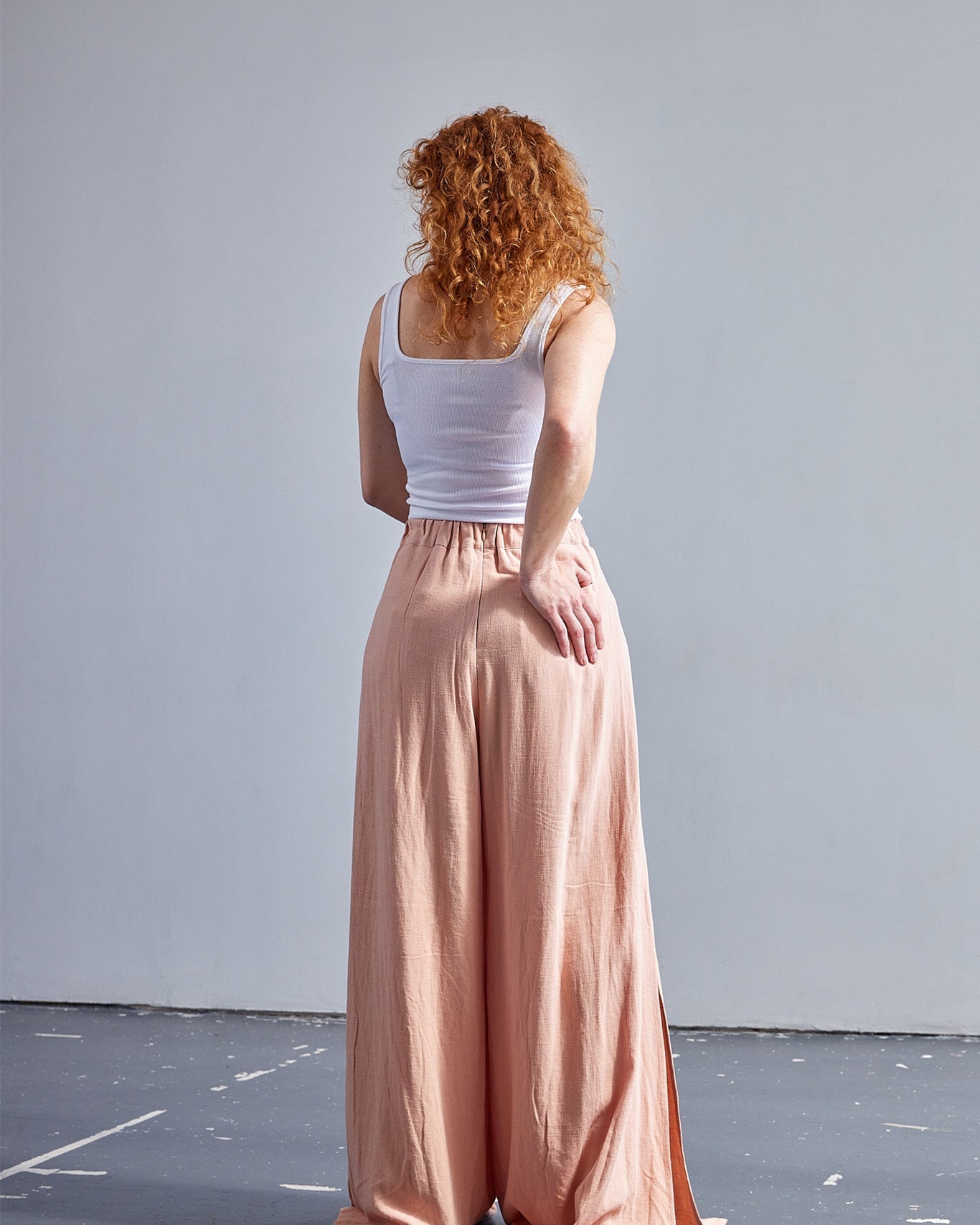 The Sasha Pant - Pink Salt - Extra Small | DEVAN GREGORI