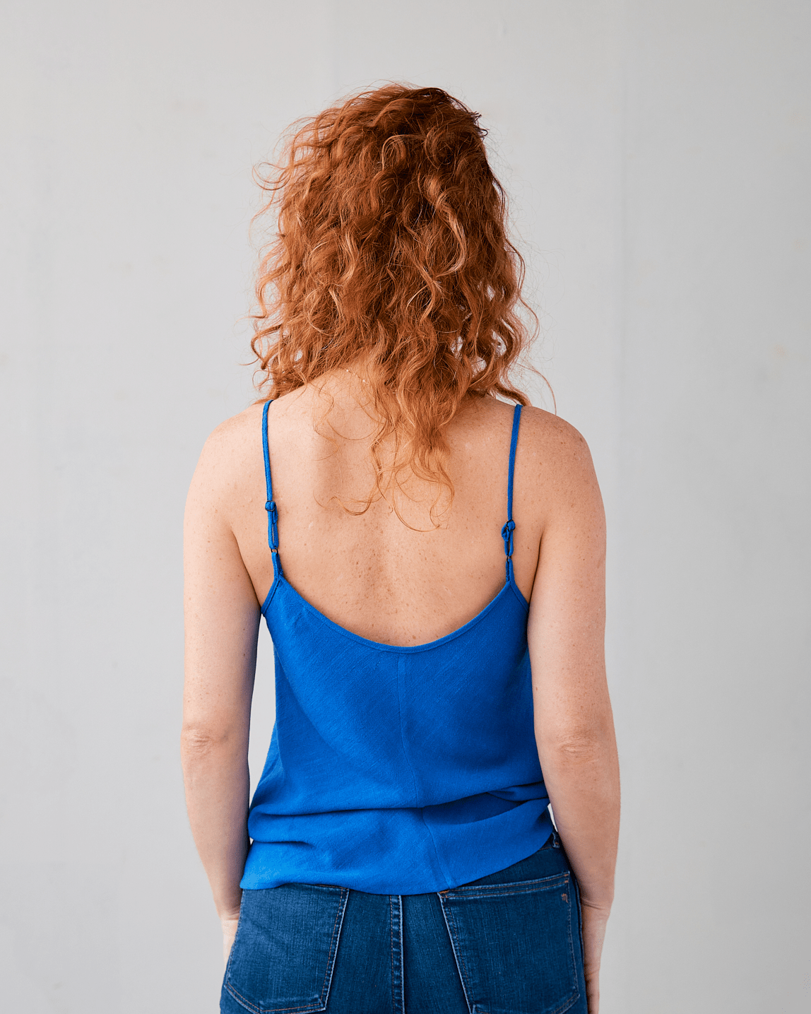 The Valencia Tank - Cobalt - Extra Small | DEVAN GREGORI