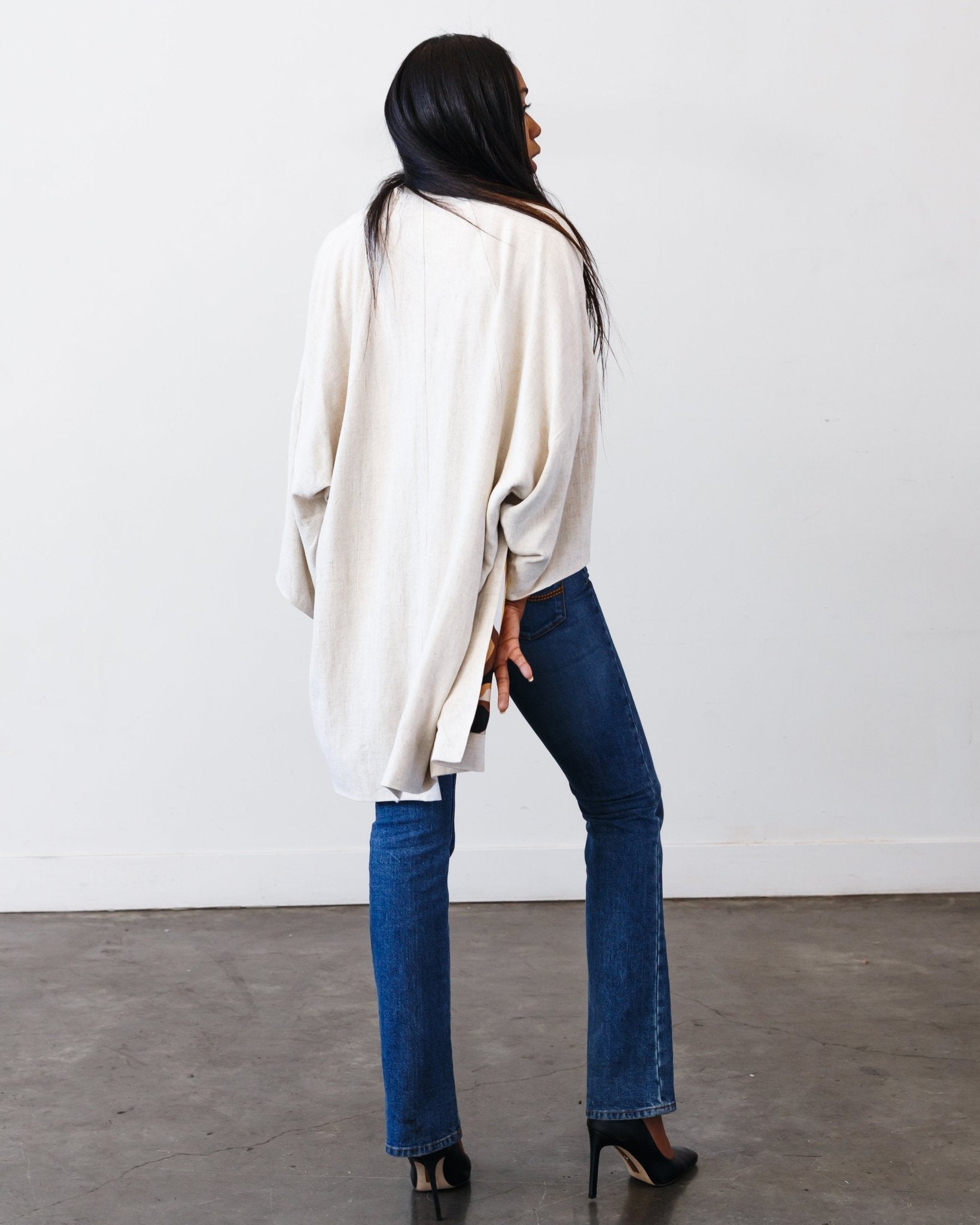 The Yuki Jacket - Natural/Mocha - Extra Small | DEVAN GREGORI