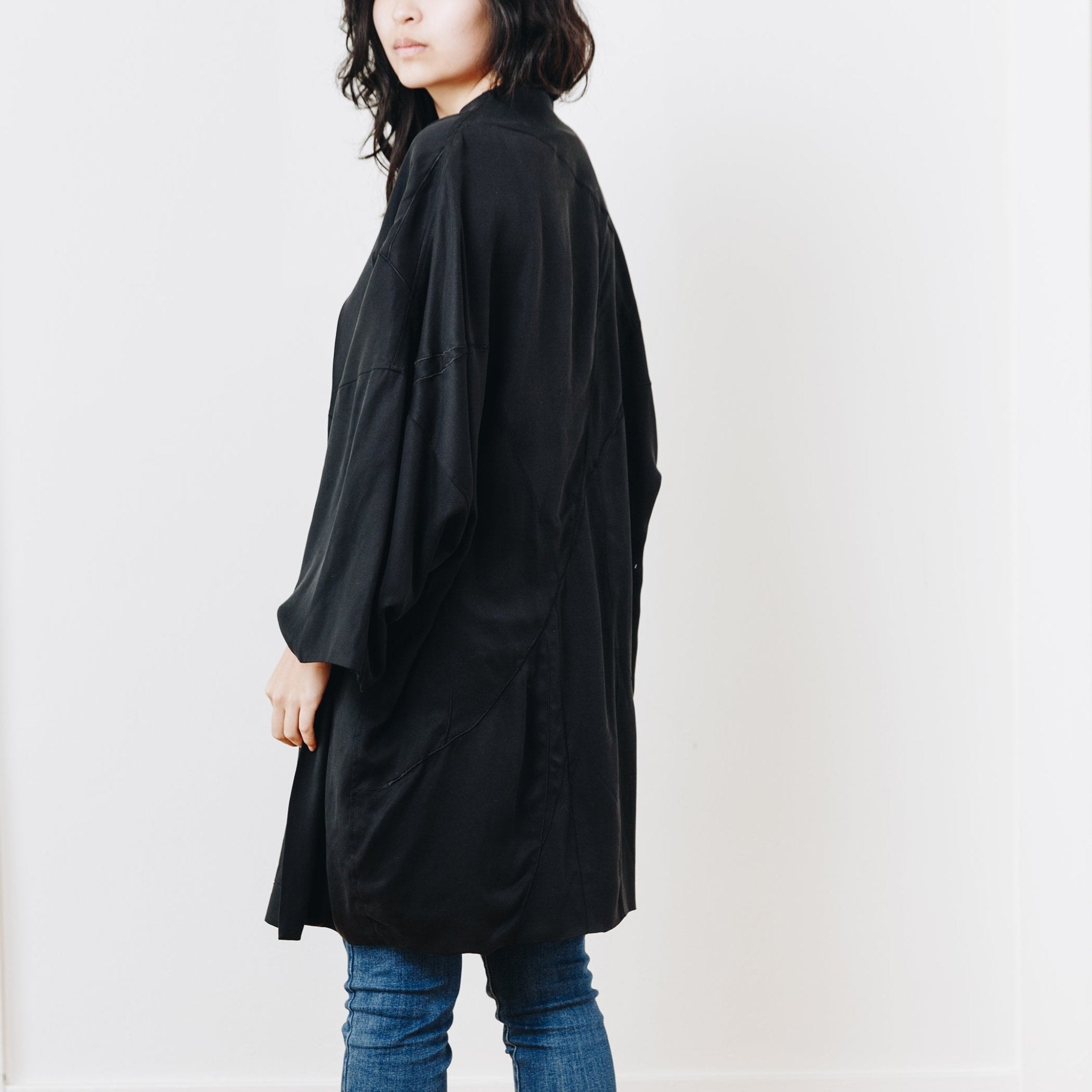 Yuki Embroidered Jacket, Black - Small - | DEVAN GREGORI