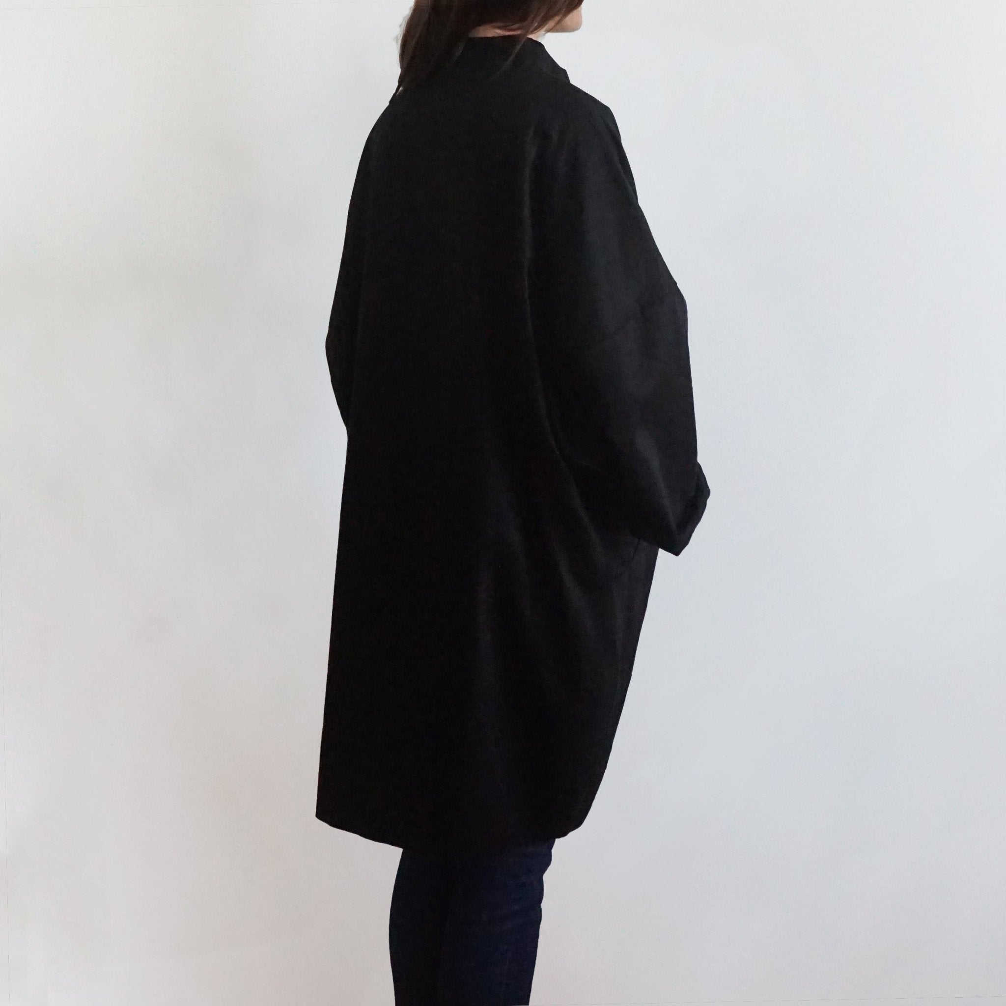 Yuki Jacket, Black - Black - Small | DEVAN GREGORI