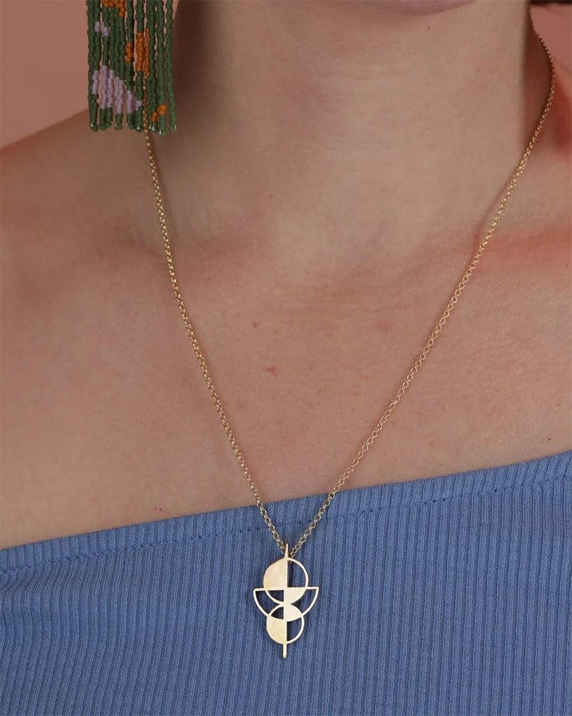 The Artemis Necklace - Bronze - | Take Shape Studio