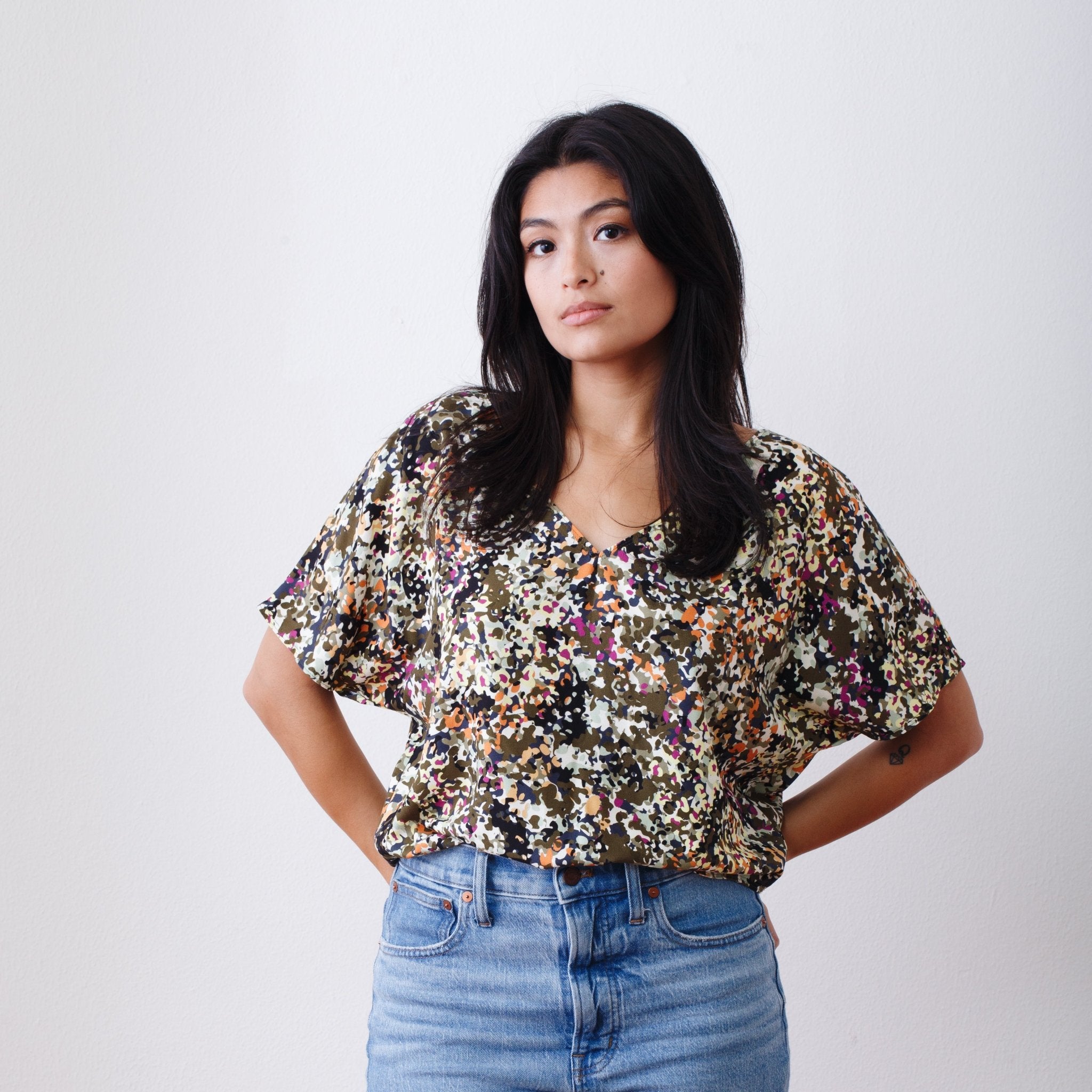 The Chloe Top, Shadow - Small - | DEVAN GREGORI