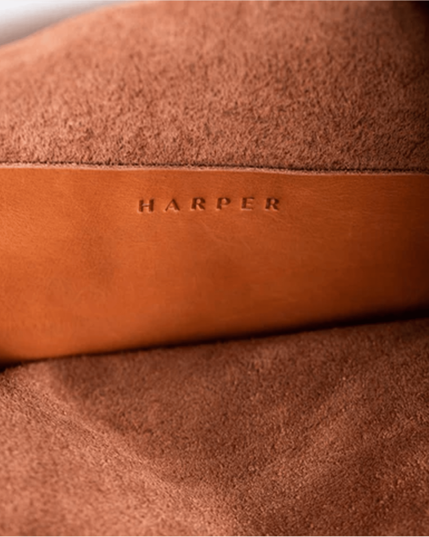 The Everyday Crossbody - Saddle - | Harper the Label