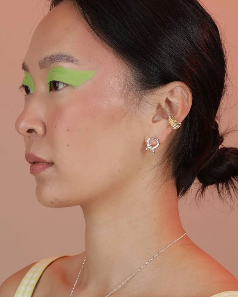 The Mini Loop Earrings - Bronze - | Take Shape Studio