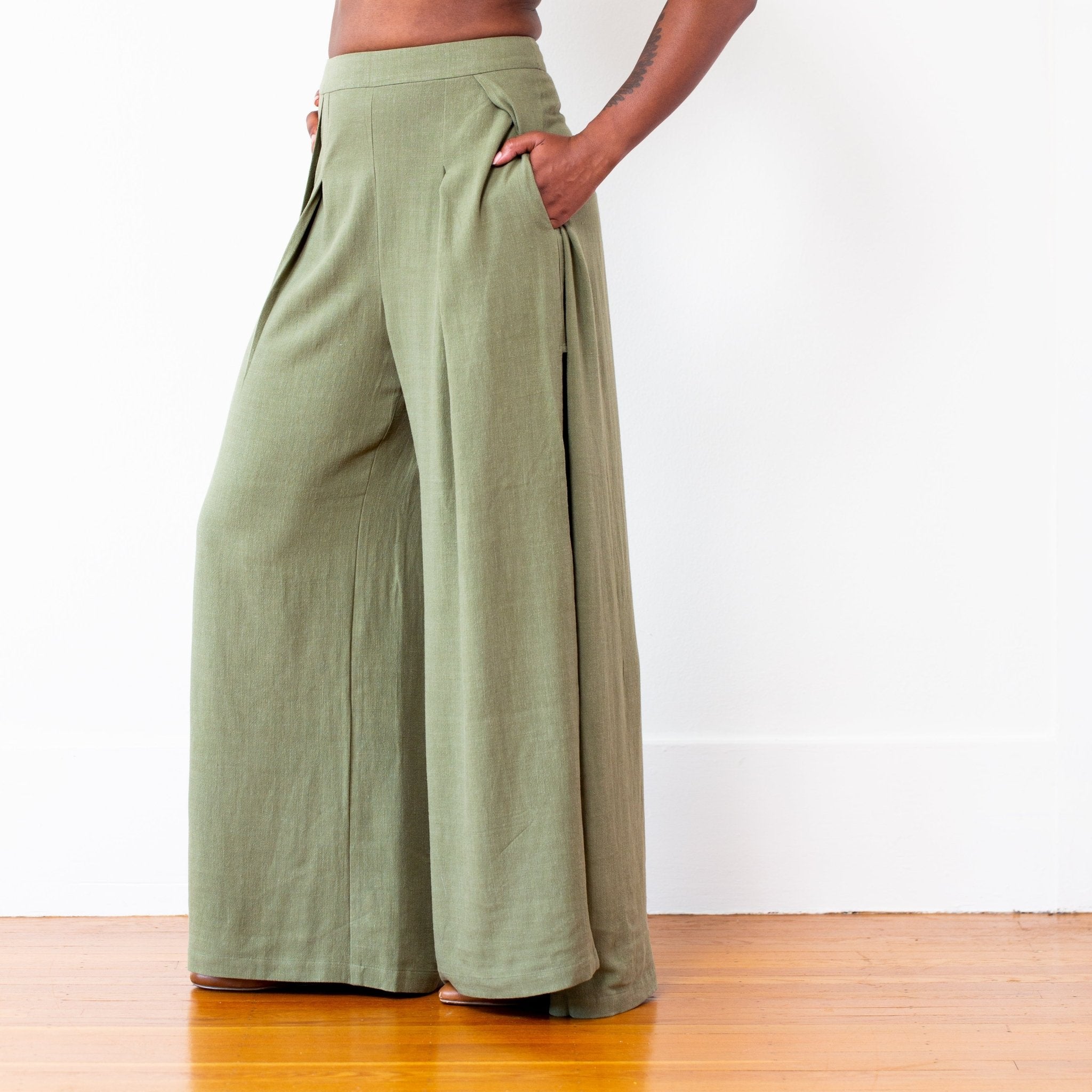 The OG Sasha Pant - Small - Eucalyptus | DEVAN GREGORI