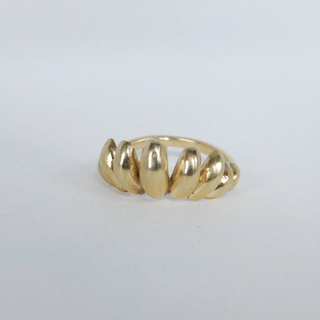The Ray Radiance Ring - Bronze - Size 5 | Take Shape Studio